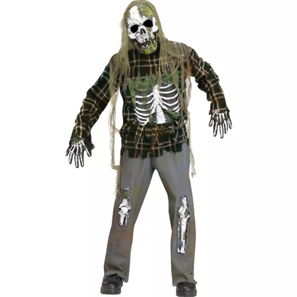 Skeleton Zombie Kids Costume